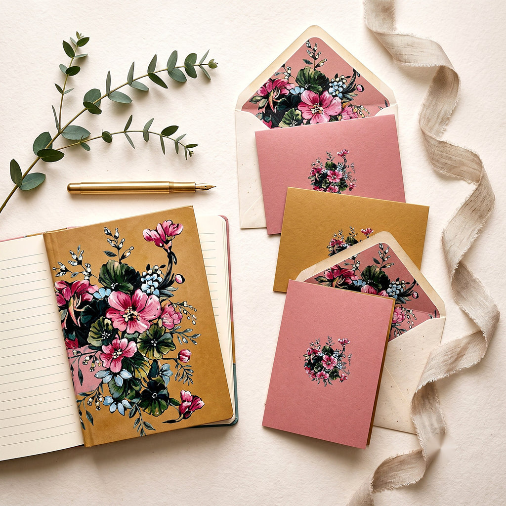 Blush Rose Stationery Set — catalogue