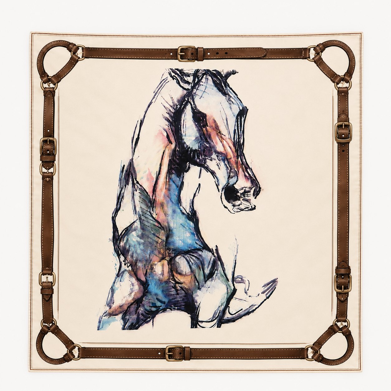 Cavalier Silk Scarf