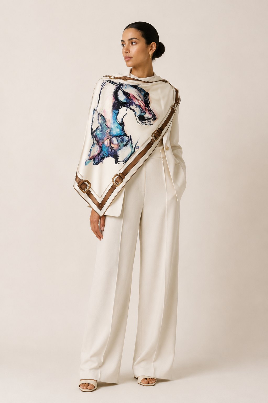 Cavalier Silk Scarf
