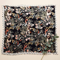 Midnight Botanical Scarf — catalogue