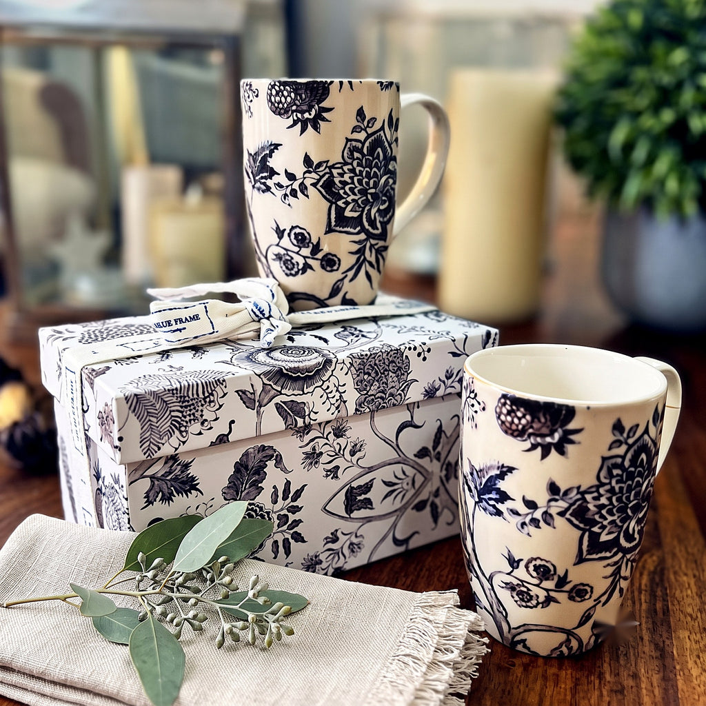Toile Botanical Mug Gift Set — catalogue