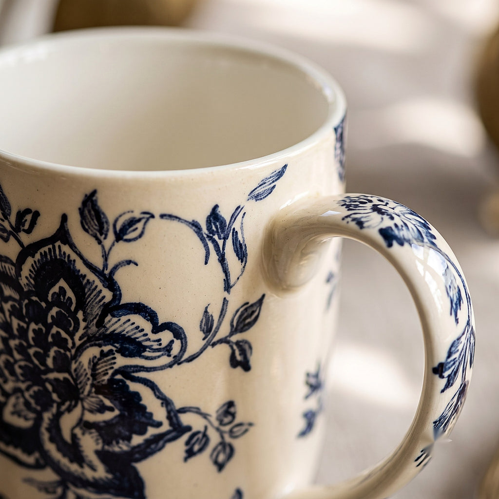Toile Botanical Mug Gift Set — detail